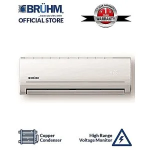 Bruhm Bruhm 1.5HP Split AC + Intallation Kit + Air Wick Auto-Spray