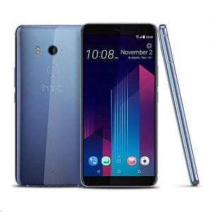 HTC U11 Plus (U11+) 6-Inch QHD (6GB,128GB ROM) Android 8.0 Oreo, 12MP + 8MP Dual SIM 4G Smartphone - Amazing Silver