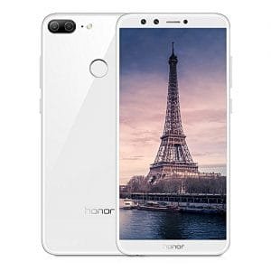Huawei Honor 9 Lite 5.65-Inch 2.5D FullView Octa Core (4GB, 32GB ROM) Android 8.0 Oreo, (13MP + 2MP) (13MP + 2MP) Hybrid Dual SIM LTE Fingerprint ID 3,000mAh Smartphone - White