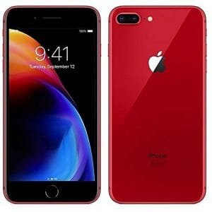 Apple IPhone 8 Plus 5.5-Inch HD (3GB,64GB ROM) IOS 11, 12MP + 7MP 4G Smartphone - Red (+ 2 Year Warranty)