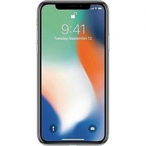 Apple IPhone X 5.8-Inches Super AMOLED (3GB RAM, 256GB ROM) IOS 11.1.1, (12MP + 12MP) + 7MP 4G LTE Smartphone - Silver
