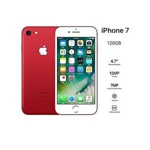 Apple IPhone 7-4.7 Inch Smartphone 2GB+128GB 12MP Finger Sensor 4G LTE (gift) HD-Red