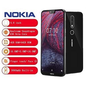 Nokia Nokia X6 ( Nokia 6.1 Plus ) 4G Phablet 5.8 Inch Android 8.1 4GB RAM 64GB ROM-BLACK