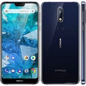 Nokia NOKIA 7.1(5.84'',Andriod 8.1,4GB RAM,64GB ROM,Main Camera:12MP+5MP,SELFIE 8MP,3060mAh,4G LTE