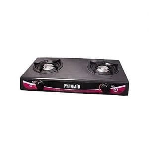 PYRAMID Table Top Gas Cooker With 2 Burners