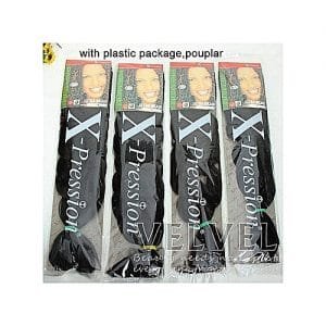 EXPRESSION Hair Attachment- Ultra Braid 4 Packs Set- Colour 2