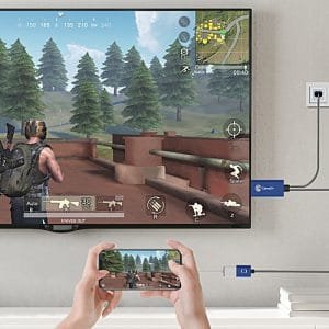 Generic GameSir GTV100 Mini Mobile 1M 1920*1080P HDMI Display Adapter Cable For IPhone/iPad IOS Apple Devices And TV Cable Converter