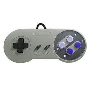Generic 16 Bit Game Controller ABS Gamepad For Super Nintend SNES System Console Control Pad Gamepads
