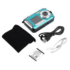 Generic Digital Camera Waterproof Cam 2.7 Inch TFT 24MP MAX 1080P Double Screen 16x Digital Zoom Camcorder LED Video Light Camera Newest CHSMALL