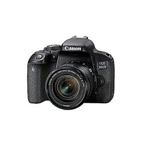 Canon EOS 800D DSLR With 18-55mm STM Lens + Free 64GB Memory Card - Black