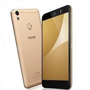 Tecno Spark 2 (KA7) 6-Inch HD (1GB,16GB ROM) Android 8.1 Oreo, 13MP + 8MP Dual SIM 3G Fingerprint Smartphone - Champagne Gold