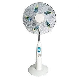 Lontor 18inches 5blade Rechargeable Fan With Remote Control+LED LIGHT