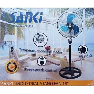 Sanki Standing Fan 18" Inchs 3 Blade
