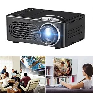 Generic 600 Lumens HD 1080P LED Multimedia Projector Home Theater Cinema VGA USB SD Artificical