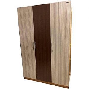 Lifemate Home Furniture Cream Almoner Warrdrobe