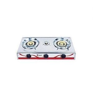 Saisho Table Top Gas Cooker 3 Burners-(black And Silver)