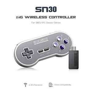 Generic 8Bitdo SF30 SN30 2.4G Wireless Gamepad Retro Controller For Switch Android PC Mac With 2.4G Receiver USB Wireless Gampads