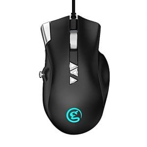 Generic GameSir USB GM200 E-sport Gaming Mouse 4-level DPI Precisely Adjustable Wired Mouse 6 Buttons 1 Joystic For Windows PC/macOS