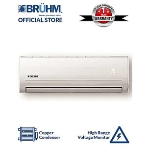 Bruhm 1.5HP Split Air Conditioner + Installation Kit