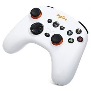 Generic PXN 9608 2.4GHz Wireless Bluetooth V4.0 Removable Shell Joystick For Android Phone With Cover-WHITE