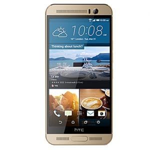 HTC One M9+ 5.2 Inch QHD (3GB RAM, 32GB ROM) Android 5.1 13MP + 4MP 4G Smartphone - Gold