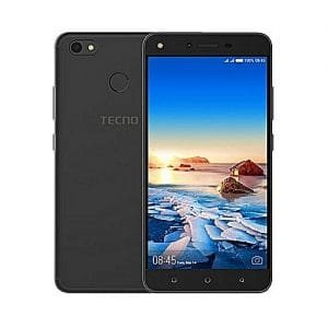 Tecno Spark 2 (KA7) 6-Inch HD (1GB,16GB ROM) Android 8.1 Oreo, 13MP + 8MP Dual SIM 3G Fingerprint Smartphone - Midnight Black