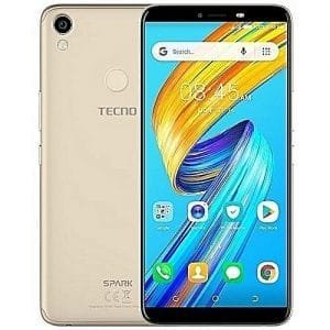 Tecno Spark 2(KA70) - 6" Hd+ Full Display - 32gb Rom - 2gb Ram - 8mp - 13mp Camera - Face Unlock - Fingerprint - Android 8.1 - 3500mah Battery -Champagne Gold