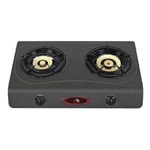 Andrakk Table Top Gas Cooker With 2 Burners