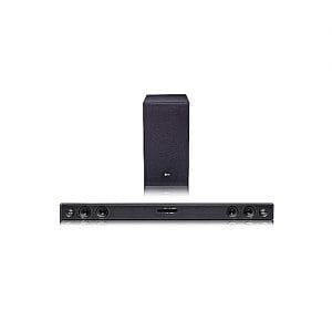 LG 2.1Ch 300W Bluetooth Sound Bar With Wireless Subwoofer - SJ3