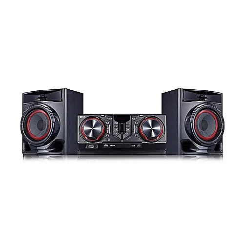 LG LG (Reduced Shipping Fee) 480 W, CD, Auto DJ, Bluetooth, Xboom, AUD 44CJ, Hi-Fi System - Black