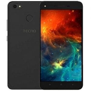 Tecno Spark K7 5.5-Inch HD (2GB, 16GB ROM) Android 7.0 Nougat, 13MP + 5MP Dual SIM 3G Smartphone - Phantom Black