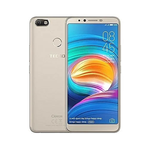 Tecno Camon X (CA7) 6-Inch HD (3GB, 16GB ROM) Android 8.1 Oreo, 16MP + 20MP Dual SIM 4G Fingerprint Smartphone - Champagne Gold
