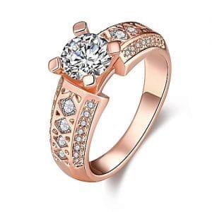 Fashion R404 - B Fashion Jewelry Zircon Ring