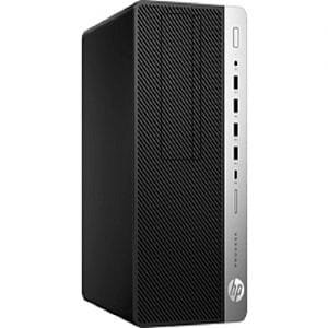 HP ProDesk 600 G4 Microtower PC (4HY04UT) Intel Core I7-8700 (6 Cores), 8GB RAM, 1TB HDD, DVDRW, Windows 10 Pro
