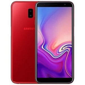 Samsung Galaxy J6+ 6.0-Inch HD+ (3GB, 32GB ROM), 13MP/5MP + 8MP 3,000mAh Dual SIM 4G Smartphone - Red