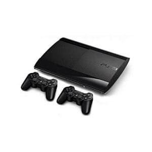 Sony PlayStation 3 Super Slim 500GB+ 2 Controllers And 10 Downloaded Games