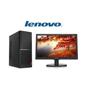 Lenovo V320-15IAP Mini Tower Dual Core 4GB RAM/500GB HDD - 21.5-Inch Monitor (FreeDos)