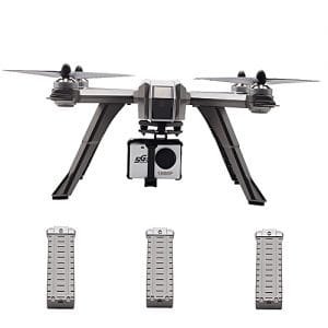 Generic MJX Bug 3 Pro ( B3PRO ) 5G WiFi Camera FPV RC Drone - RTF-SILVER