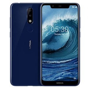Nokia Nokia X5 4GB 64GB smarphone 3060mAh 3 Camera Dual Sim Android Fingerprint 5.86 Inch OctaCore 8