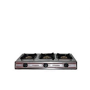 Eurosonic Table Top Gas Cooker With Three Burner