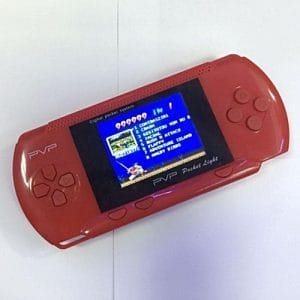 Generic 16 Bit Handheld Game Console Portable Video Game 150 Games Retro Megadrive PXP(Red)