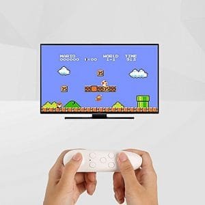 Generic Wireless Bluetooth Remote Control Gamepad VR BOX Game Controller-WHITE