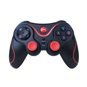 Generic Upgraded Version Of X7 Mobile Phone Bluetooth Wireless Game Controller Support IOS / Android Phone Black