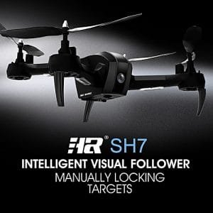 Generic HR SH7 1080P HD Camera Wifi FPV Drone Altitude Hold Follow-up Shooting Gesture Selfie 18mins Flight Time RC Quadcopter