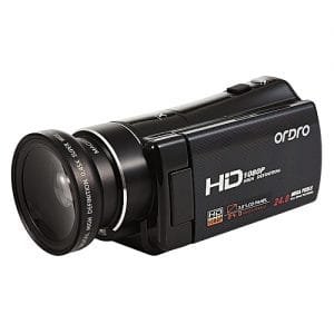 Generic Ordro Digital Video Camera HDV-V7 1080P 30fps FHD Camcorder With Wide Angle Lens And Micro Lens Kit Remote Control HDMI Output GOIMAGE