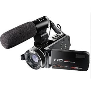 Generic 2017 Hot Wifi Camcorder Full HD 1080P 30FPS Portable Digital Video Camera With External Microphone (HDV-Z20) Excellent Quality GOIMAGE