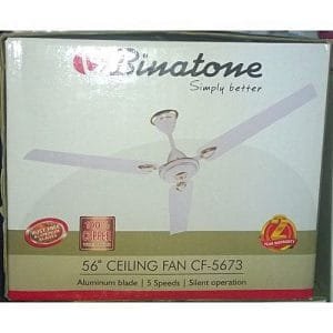 Binatone CEILING FAN WHITE MODEL CF 5673