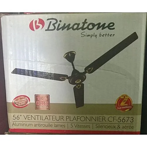 Binatone 56" BINATONE CEILING FAN BROWN MODEL CF 5673