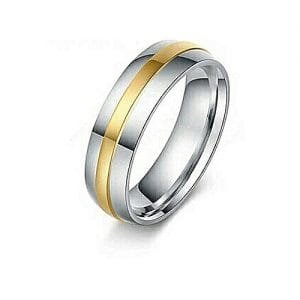 Fashion Wedding Ring - Gold/silver