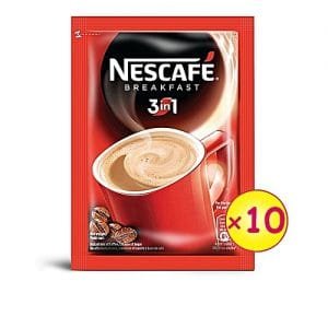 Nestle Nescafe 3-In-1 Breakfast Coffee - 32g (X 10)